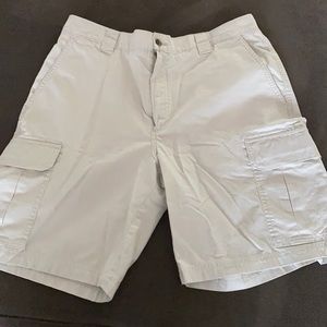 LLBean cargo shorts 35
